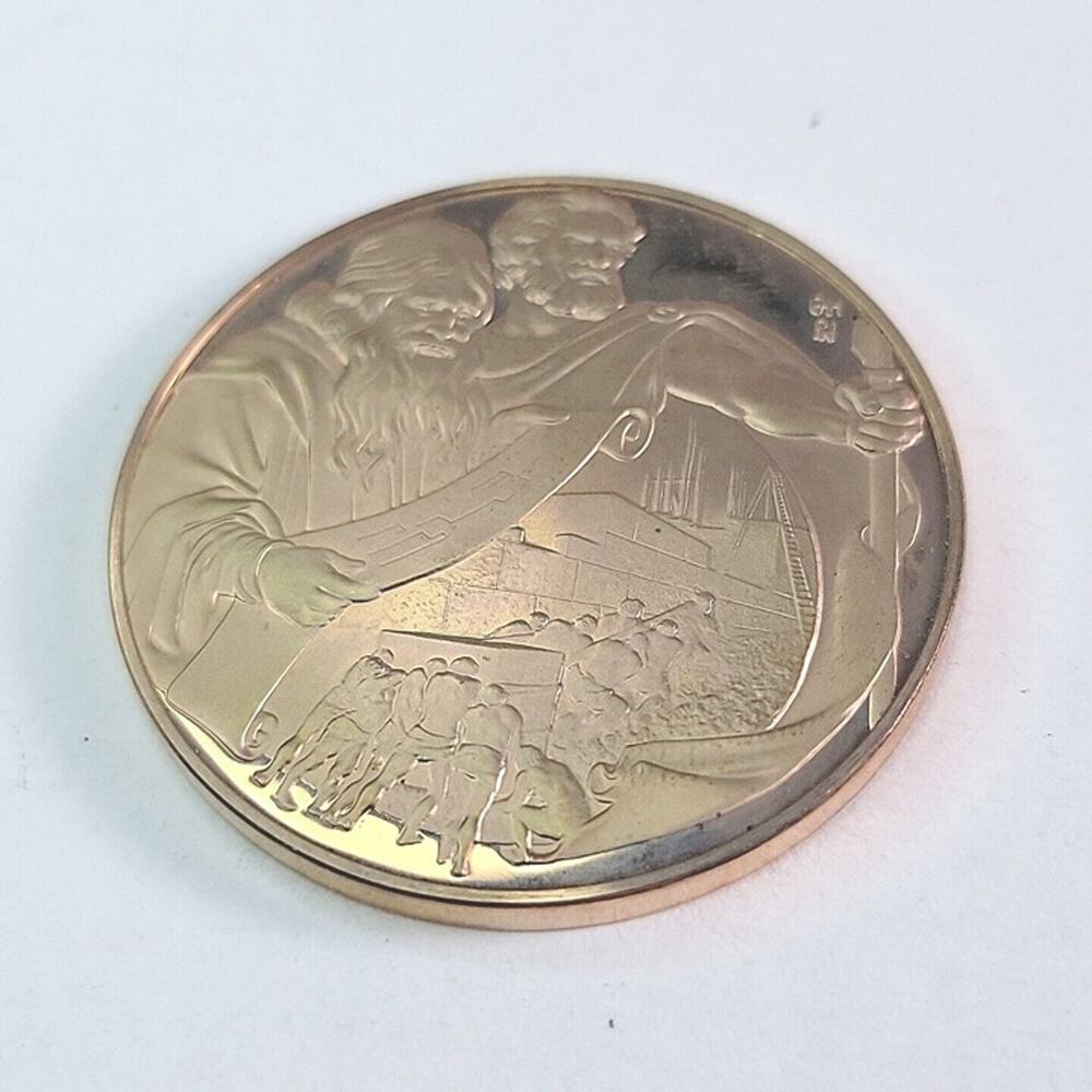 Return From Exile 6th 5th Bronze Medal The Medalic History Of The Jewish People